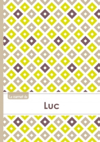 Kalendář/Diář Le carnet de Luc - Lignes, 96p, A5 - Carré Poussin Gris Taupe 
