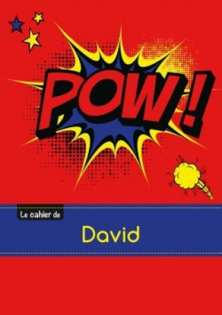 Calendar / Agendă Le carnet de David - Petits carreaux, 96p, A5 - Comics 