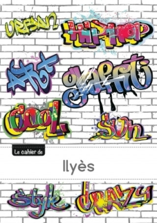 Calendar / Agendă Le carnet d'Ilyès - Petits carreaux, 96p, A5 - Graffiti 