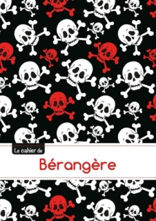Koledar/Rokovnik Le carnet de Bérangère - Blanc, 96p, A5 - Têtes de mort 