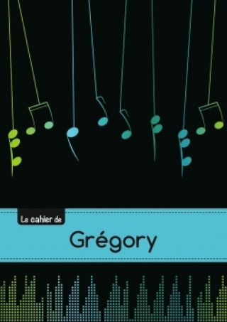 Koledar/Rokovnik Le carnet de Grégory - Musique, 48p, A5 