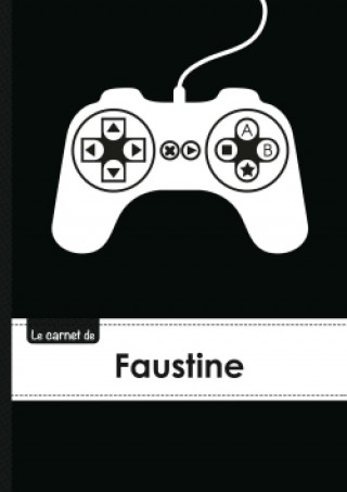 Koledar/Rokovnik Le carnet de Faustine - Lignes, 96p, A5 - Manette jeu vide'o 