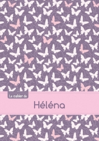 Kalendár/Diár Le cahier de Héléna - Séyès, 96p, A5 - Papillons Mauve 