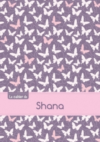 Календар/тефтер CAHIER SHANA BLANC,96P,A5 PAPILLONSMAUVE 