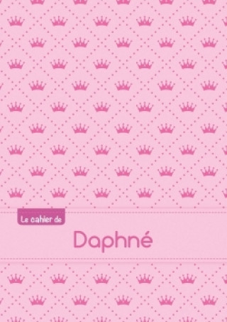 Koledar/Rokovnik Le cahier de Daphné - Séyès, 96p, A5 - Princesse 