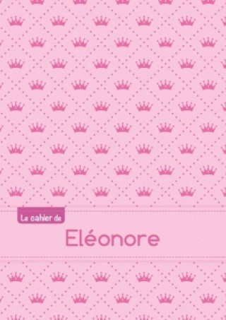 Calendar / Agendă Le cahier d'Eléonore - Petits carreaux, 96p, A5 - Princesse 