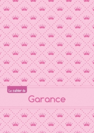 Koledar/Rokovnik Le cahier de Garance - Blanc, 96p, A5 - Princesse 