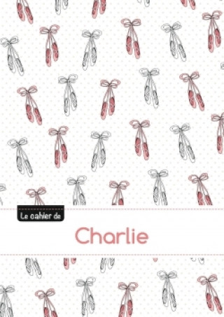 Naptár/Határidőnapló Le cahier de Charlie - Petits carreaux, 96p, A5 - Ballerine 