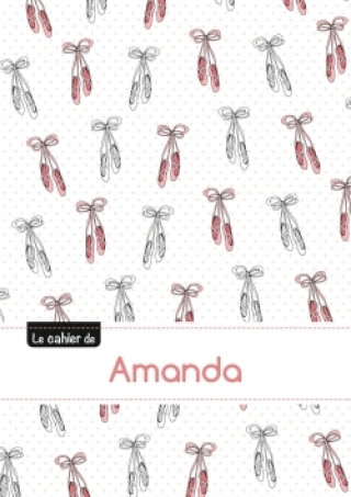 Calendar / Agendă Le cahier d'Amanda - Blanc, 96p, A5 - Ballerine 
