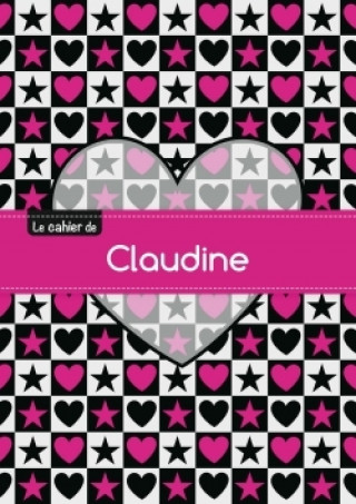 Calendar / Agendă Le cahier de Claudine - Blanc, 96p, A5 - C ur et étoile 