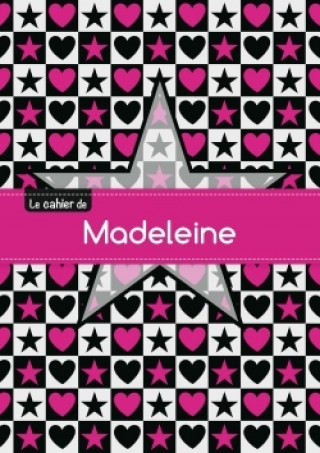 Koledar/Rokovnik CAHIER MADELEINE BLANC,96P,A5 ETOILEETCoeUR 