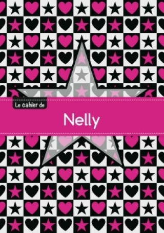 Koledar/Rokovnik CAHIER NELLY BLANC,96P,A5 ETOILEETCoeUR 