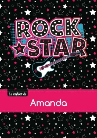 Naptár/Határidőnapló Le cahier d'Amanda - Séyès, 96p, A5 - Rock Star 