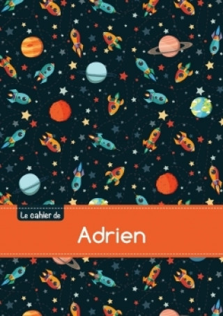 Naptár/Határidőnapló Le cahier d'Adrien - Séyès, 96p, A5 - Espace 