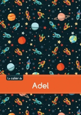 Kalendář/Diář Le cahier d'Adel - Petits carreaux, 96p, A5 - Espace 