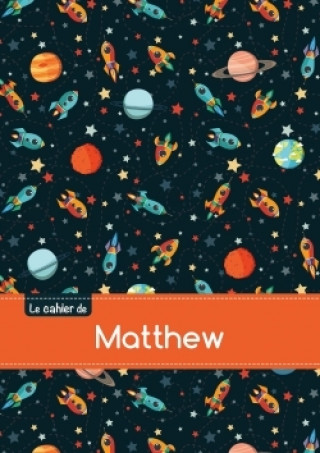 Koledar/Rokovnik CAHIER MATTHEW BLANC,96P,A5 ESPACE 