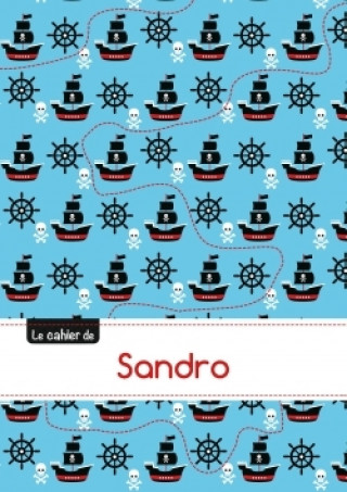 Koledar/Rokovnik CAHIER SANDRO PTSCX,96P,A5 PIRATES 