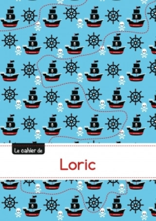 Koledar/Rokovnik Le cahier de Loric - Blanc, 96p, A5 - Pirates 