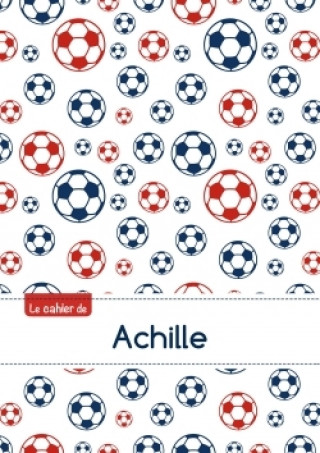 Календар/тефтер Le cahier d'Achille - Petits carreaux, 96p, A5 - Football Paris 