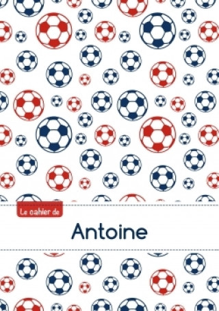 Calendar / Agendă Le cahier d'Antoine - Blanc, 96p, A5 - Football Paris 