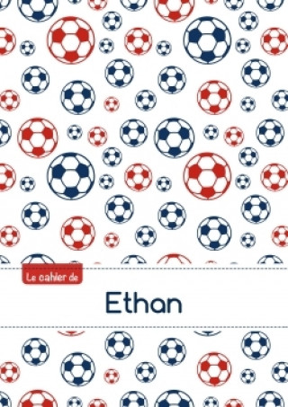Calendar / Agendă Le cahier d'Ethan - Blanc, 96p, A5 - Football Paris 