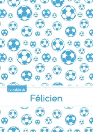 Календар/тефтер Le cahier de Félicien - Séyès, 96p, A5 - Football Marseille 