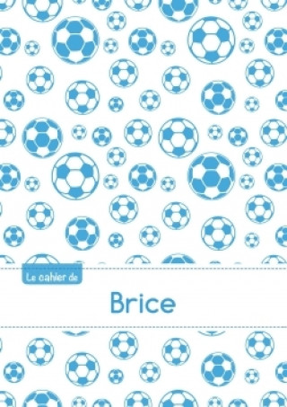 Календар/тефтер Le cahier de Brice - Petits carreaux, 96p, A5 - Football Marseille 