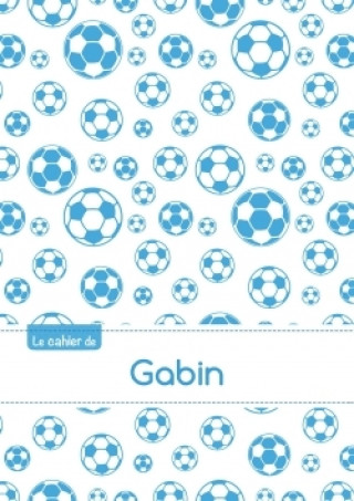 Calendar / Agendă Le cahier de Gabin - Blanc, 96p, A5 - Football Marseille 