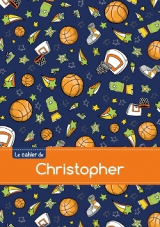 Koledar/Rokovnik Le cahier de Christopher - Séyès, 96p, A5 - Basketball 