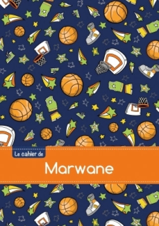 Koledar/Rokovnik CAHIER MARWANE PTSCX,96P,A5 BASKETBALL 
