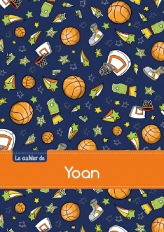 Koledar/Rokovnik CAHIER YOAN BLANC,96P,A5 BASKETBALL 