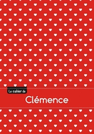 Koledar/Rokovnik Le cahier de Clémence - Séyès, 96p, A5 - Petits c urs 