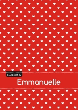 Naptár/Határidőnapló Le cahier d'Emmanuelle - Séyès, 96p, A5 - Petits c urs 