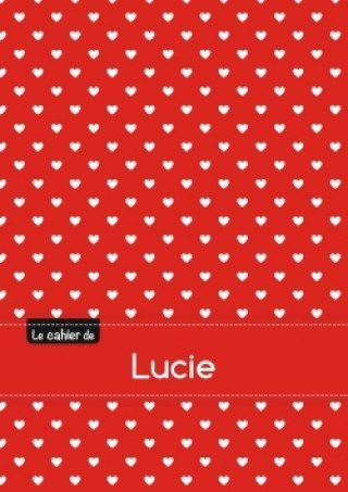 Koledar/Rokovnik Le cahier de Lucie - Séyès, 96p, A5 - Petits c urs 