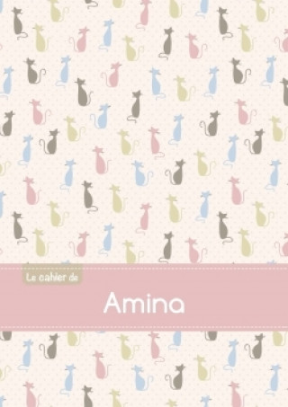 Calendar / Agendă Le cahier d'Amina - Séyès, 96p, A5 - Chats 