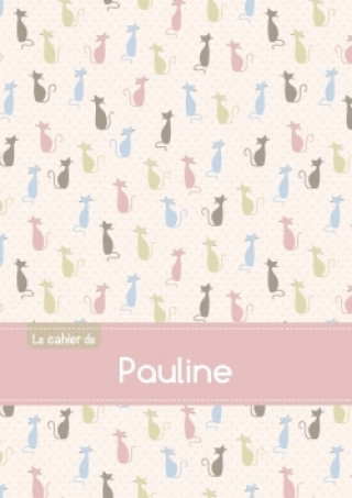 Koledar/Rokovnik CAHIER PAULINE SEYES,96P,A5 CHATS 