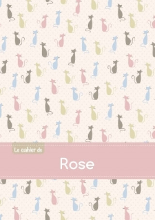 Koledar/Rokovnik CAHIER ROSE SEYES,96P,A5 CHATS 