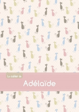 Koledar/Rokovnik Le cahier d'Adélaïde - Blanc, 96p, A5 - Chats 