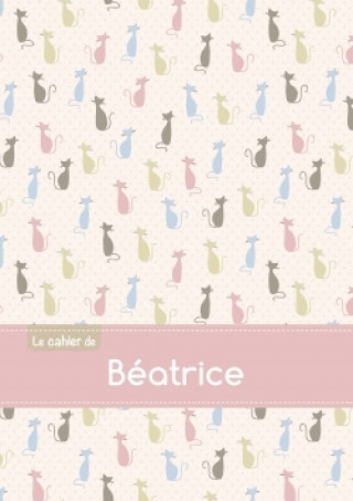 Koledar/Rokovnik Le cahier de Béatrice - Blanc, 96p, A5 - Chats 