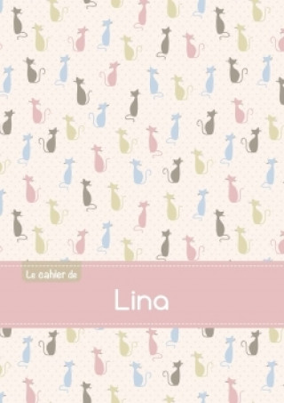 Koledar/Rokovnik Le cahier de Lina - Blanc, 96p, A5 - Chats 