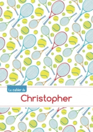 Calendar / Agendă Le cahier de Christopher - Blanc, 96p, A5 - Tennis 