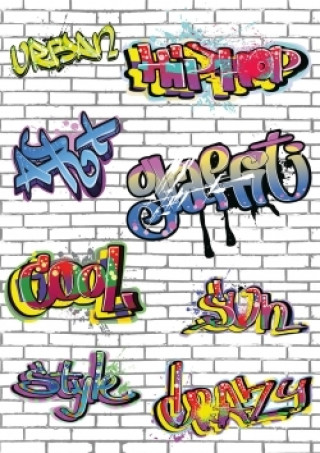 Koledar/Rokovnik MYNOTEBOOK GRAFFITI SEYES,96P,A5 