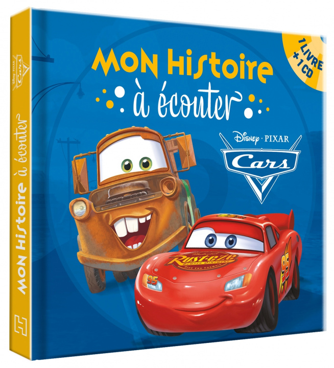 Carte CARS - Mon histoire à écouter - L'histoire du film - Livre CD - Disney Pixar 