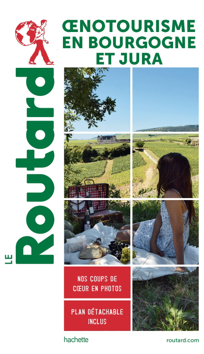 Książka Guide du Routard Oenotourisme en Bourgogne et Jura 