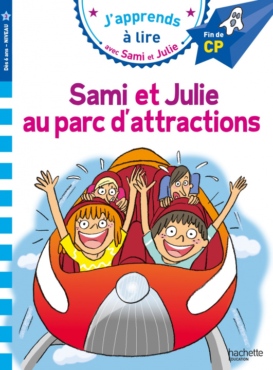 Book Sami et Julie CP niveau 3 - Sami et Julie au Parc d'attractions Emmanuelle Massonaud