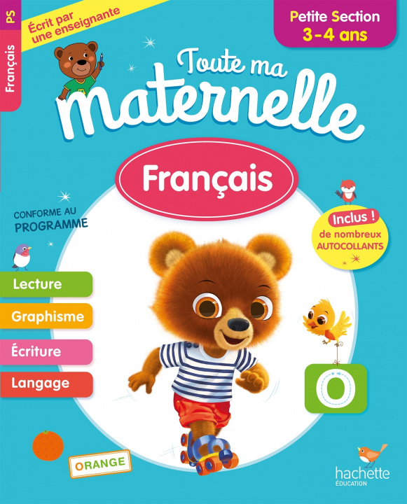 Carte Toute Ma Maternelle - Français Petite Section (3-4 ans) Caroline Marcel