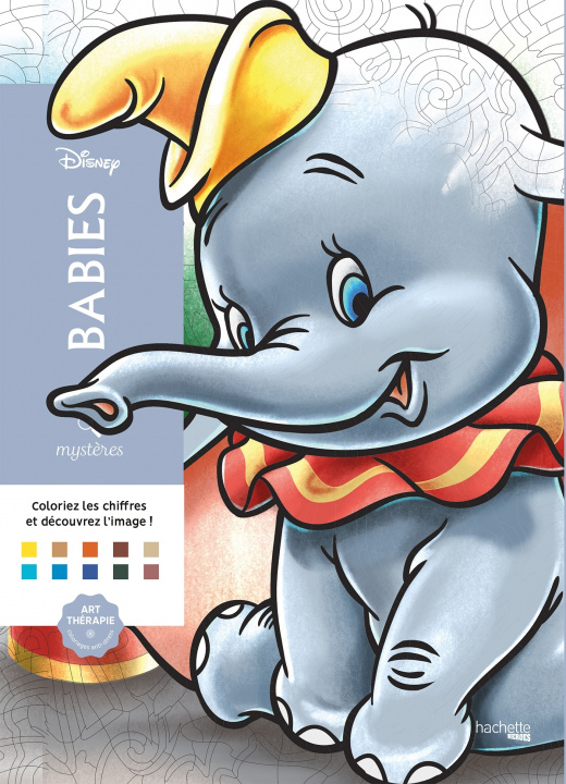 Carte Coloriages mystères Disney Babies Christophe-Alexis Perez