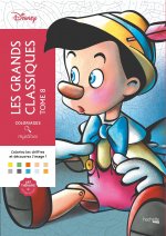 Книга Coloriages mystères Les Grands classiques Disney Tome 8 
