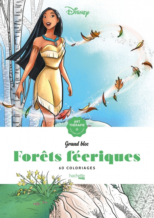 Книга Les grands blocs Disney Forêts féeriques 
