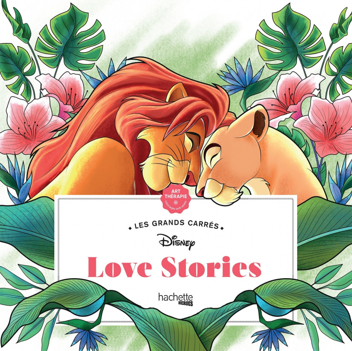 Book Les grands carrés Disney Love stories 